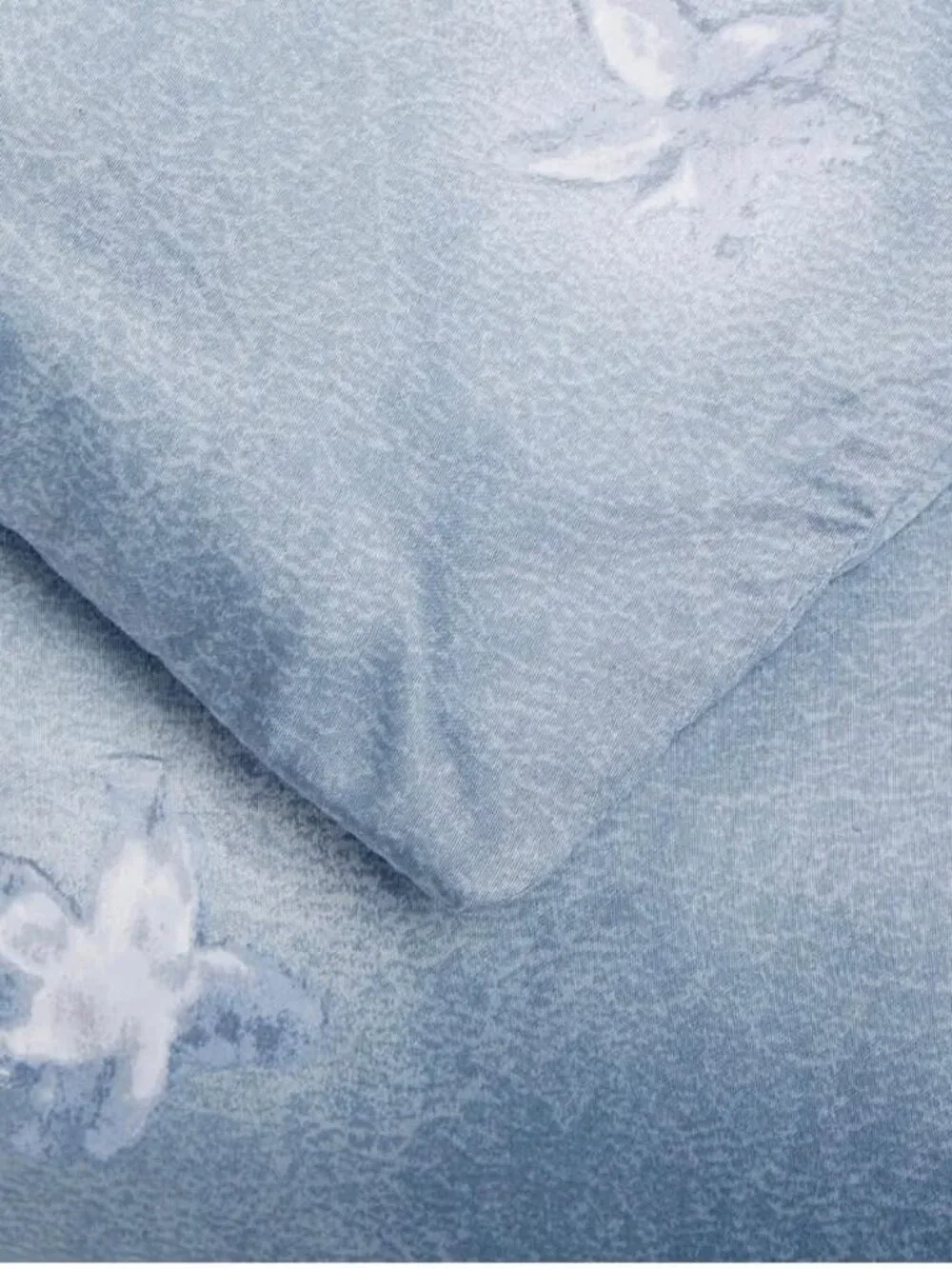 NWOT Calvin Klein BLUE QUEEN Silver Vine Mist Duvet Cover Set